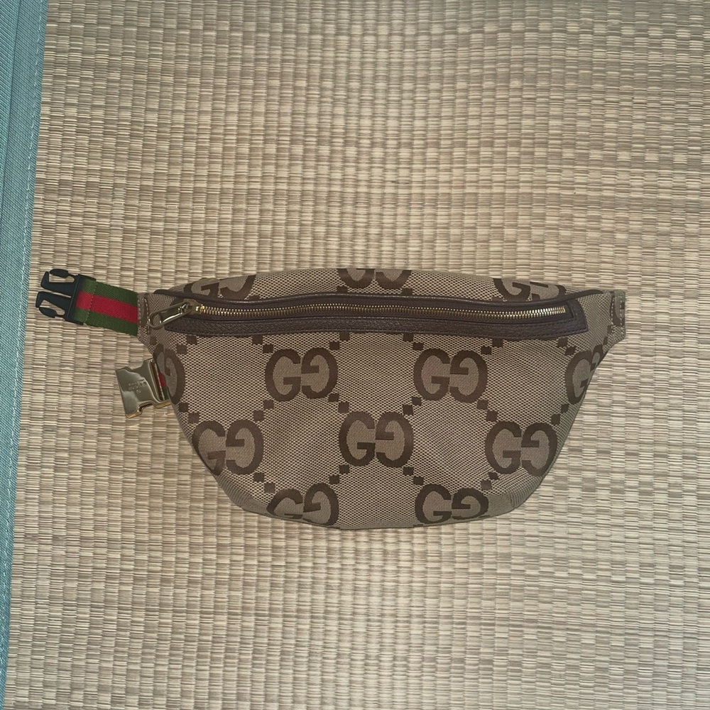 Gucci Unisex Belt Bag Jumbo GG Fanny Pack 100% AUTHENTIC